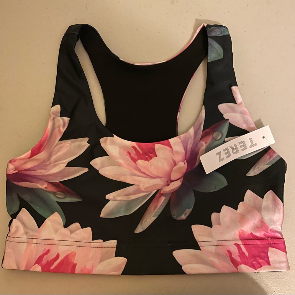Terez Loving Lotus Sports Bra